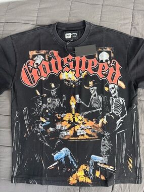 Godspeed Graphic Short Sleeve Tee - Black